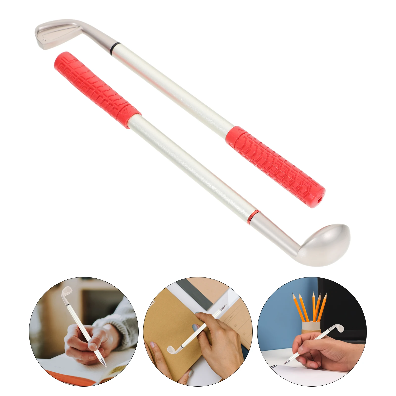 

2 Pcs for Golfer Ball Unique Pen Cool Pens Men Ballpoint Ball-point Small Refill Man
