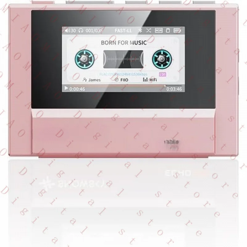TU  FOR SnowSky/FiiO Echo MINI HiFi Bluetooth MP3 Player w/3.5mm&4.4mm output (Pink)