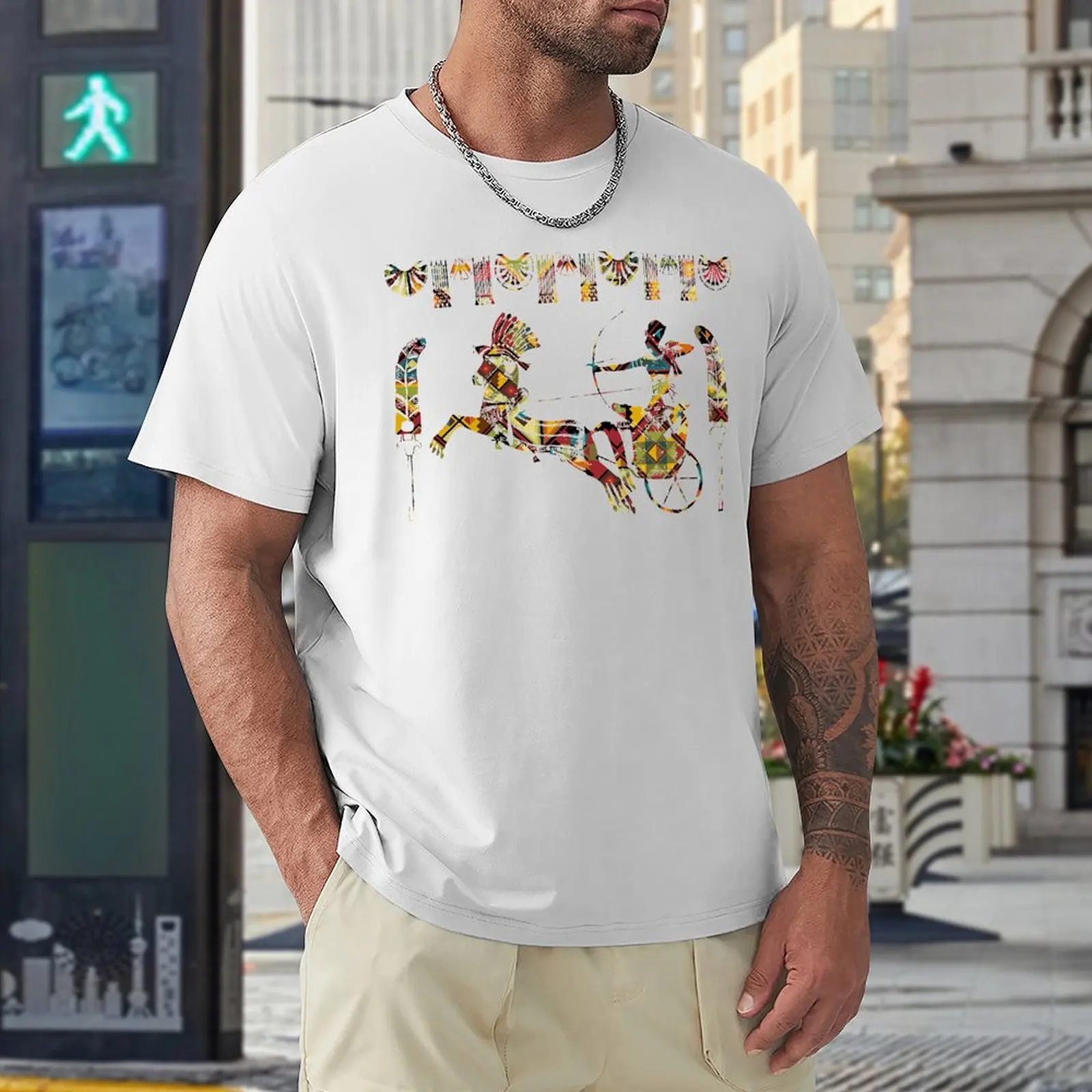 Egyptian Tutunkhamun Pharaoh Design for Sale Round Neck T-shirt Move Tshirt Funny Graphic Humor Graphic Aactivity Competition US