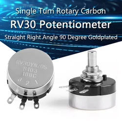 RV30YN20S B101 B102 B201 B202 B502 B103 B204 B503 B104 B105 1K 5K 20K 10K 100K 1M RV30YN Single Turn Rotary Carbon Potentiometer