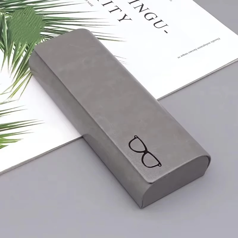Fashion Metal Glasses Case Large Capacity Hard Eyeglass Case Portable Dustproof Spectacle Holder Box For Women Men