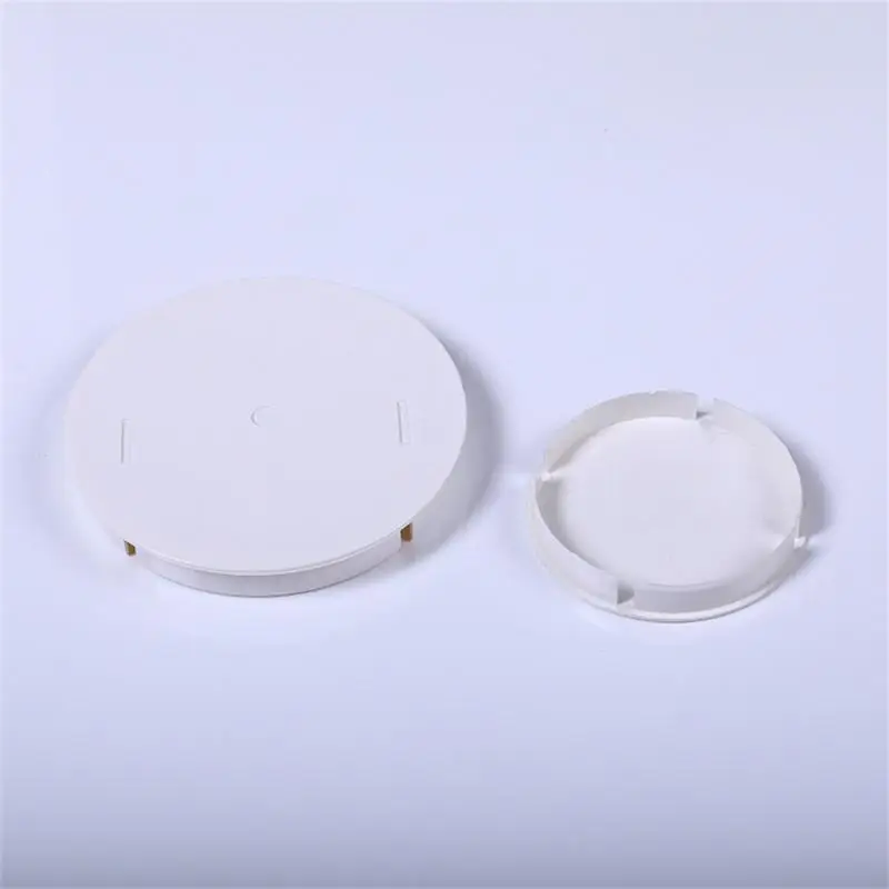 Tapa de plástico para tubería de agua de 2 piezas, tapón interno de drenaje de PVC, funda protectora de 50, 75, 110 y 160mm