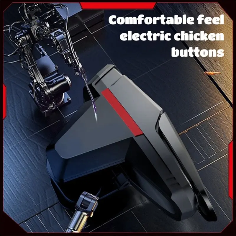 A33T-DY05 Mobile Game Controller L1 R1 ABS Alloy Trigger For PUBG For Android Gaming