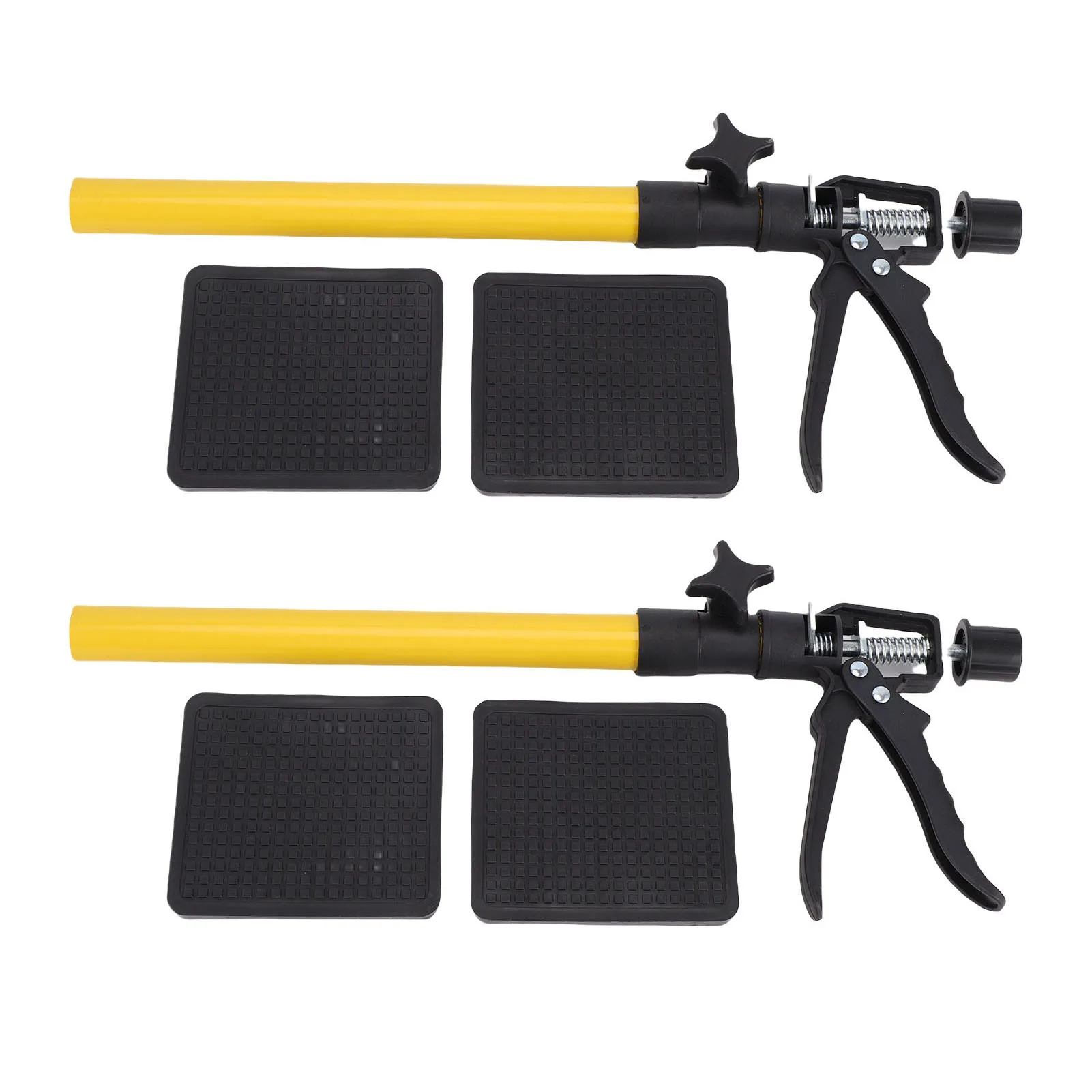 2pcs Effortless Telescoping Metal Support Rod Cabinet  50–115 cm Telescoping Non-Slip Manual
