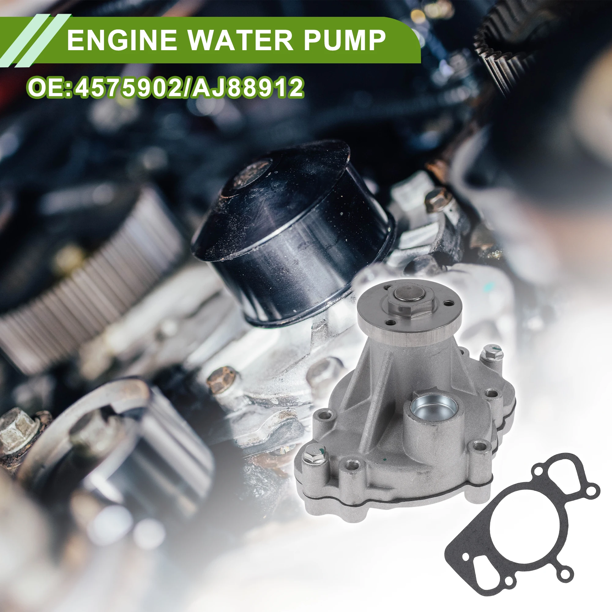 

UXCELL Engine Water Pump for Range Rover Sport L320 05-09 No.4575902 Cooling Water Pump