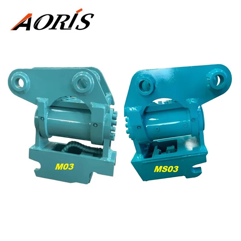 

Low Profile MS03 Power Tilt Quick Hitch for Excavator 5 Ton 180 Degree Tilting Couplers with CE