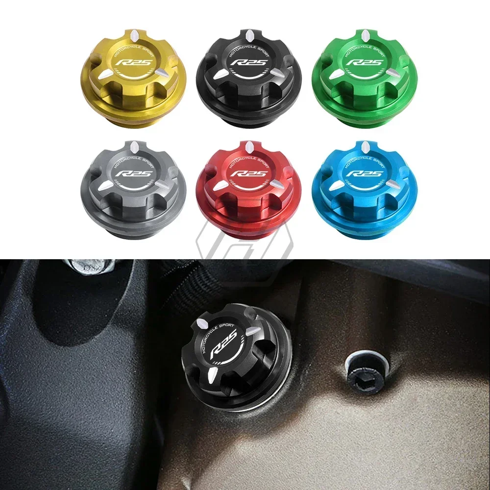 

For Yamaha YZF-R25 R25 2015-up Motorcycle Engine Oil Cap Bolt Screw Filler Cover