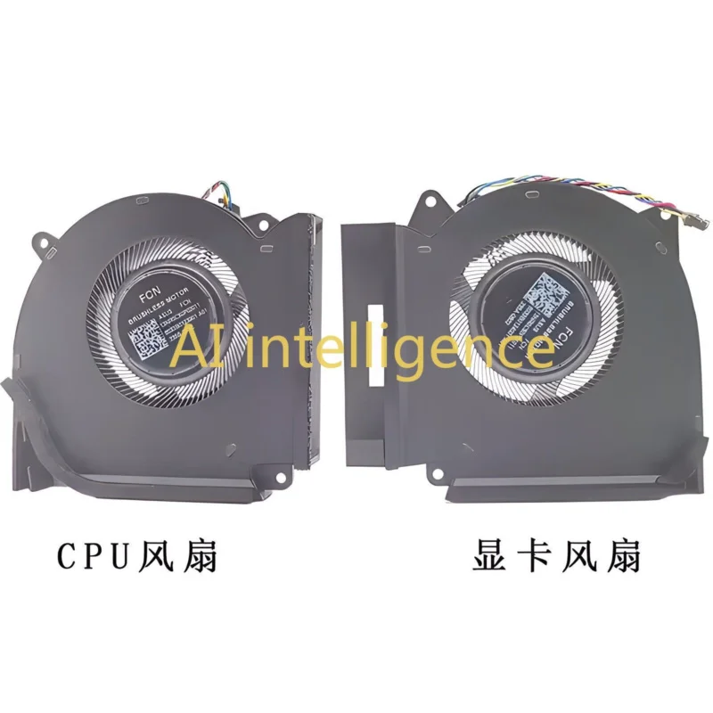 Original for ASUS Plus G713P G713PV7845-0EAFXHB8X20 CPU+GPU COOLING FAN R+L