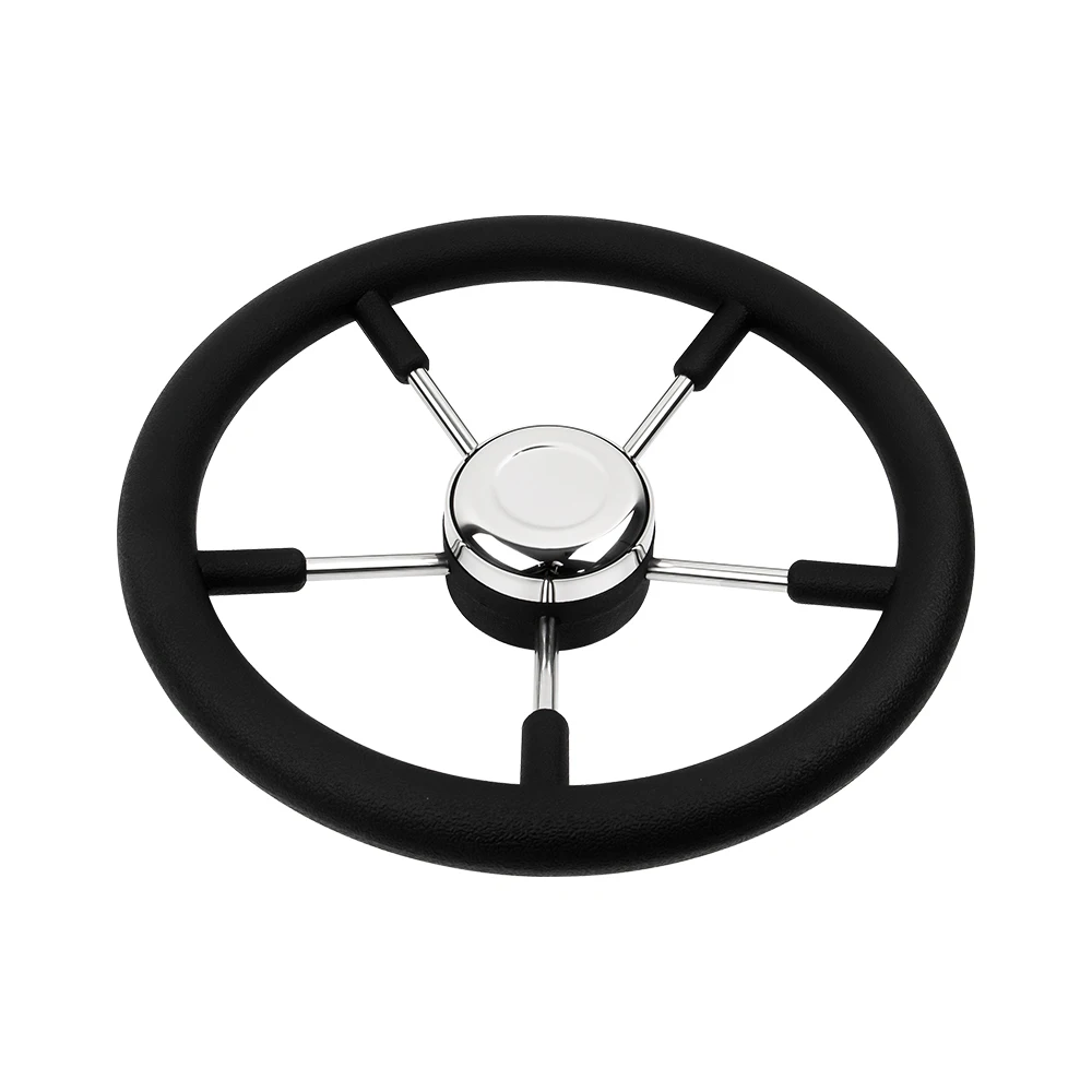 Top Grade High Precision Casting Stainless Steel Steering Wheel Corrosion Resistant Professional Marine Hardware for Sailboat