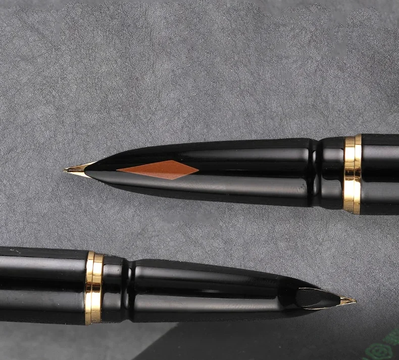 قلم حبر HERO أصلي 7025A 0.5 مم ذو طرف إيريديوم ناعم، للرجال/النساء/الطلاب، مثالي للخط واللامتحانات والمكتب والهدايا #1