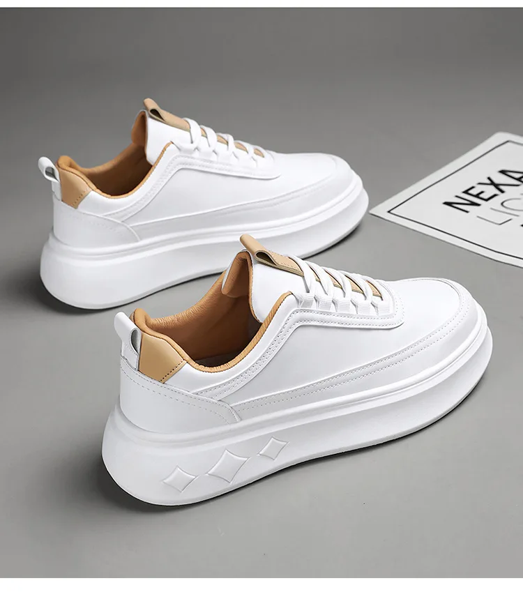 Lässige Sneaker 2026: Vielseitige Low-Top Herren-Sneaker, Bequeme und Trendige Outdoor-Laufschuhe mit Dicker Sohle – Detail 19
