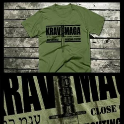 Krav Maga Special Forces Military Martial Arts Combat Assault Men T-Shirt Short Sleeve Casual Cotton O-Neck Summer  TShirts