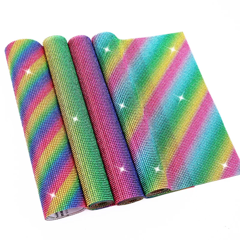 1Pcs Self Adhesive Rhinestone Stickers Glass Glitter Leopard Print Rhinestone Stickers DIY Craft Clothing Bags Shoes view 4