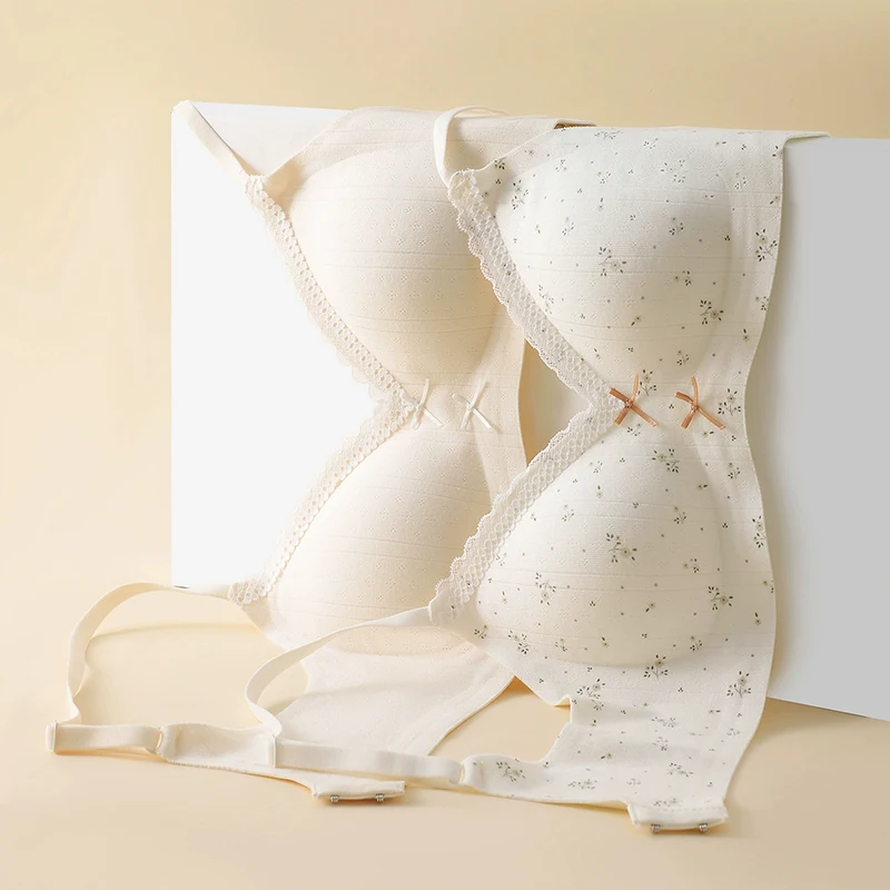 ملابس داخلية للفتيات بتصميم جميل حمالة صدر لاسلكية جميلة للنساء ناعمة قابلة للتنفس ثدي صغير براليت ملابس داخلية مريحة 2026