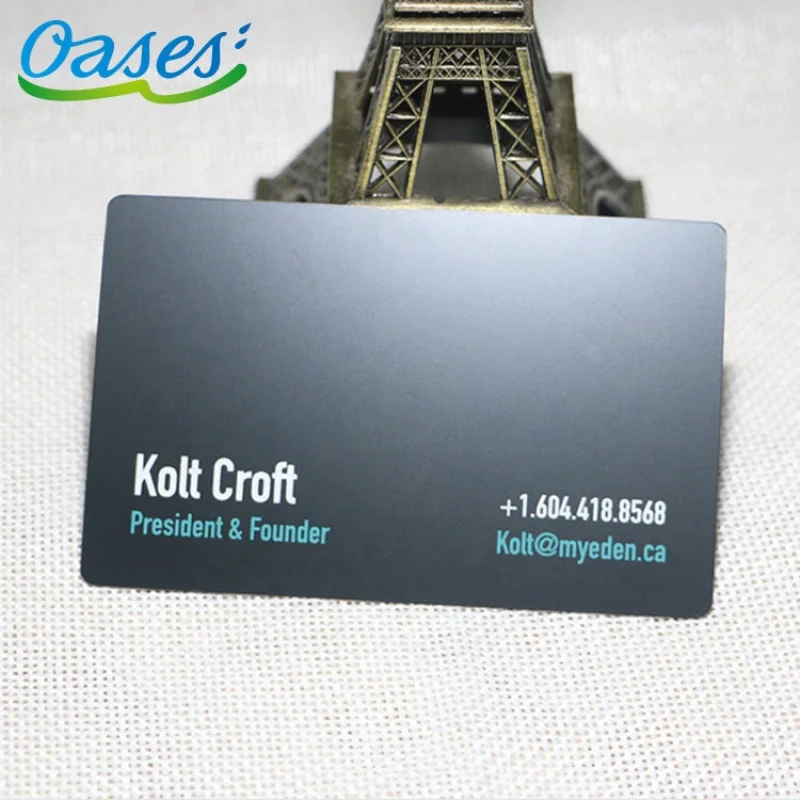 

piecesLaser etching custom stainless steel metal business name cards supplierCustom