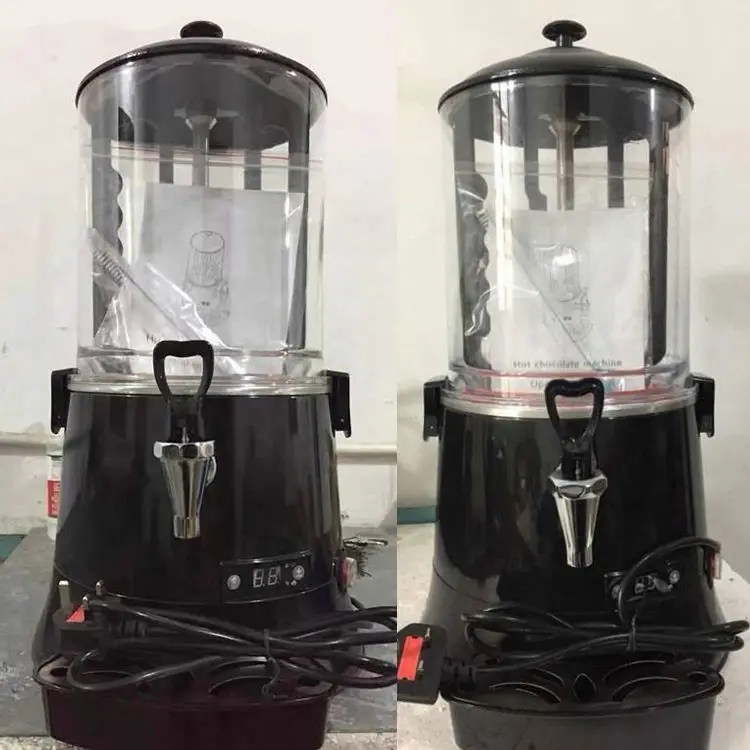 ماكينة نافورة الشوكولاتة ذات الأبراج المزدوجة الأنيقة/نافورة تجارية بخمس طبقات