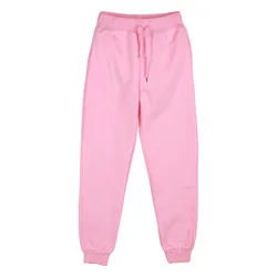 Calça de moletom folgada feminina, calça esportiva, jogger cinza, calça casual feminina, preta, primavera e outono, 2023