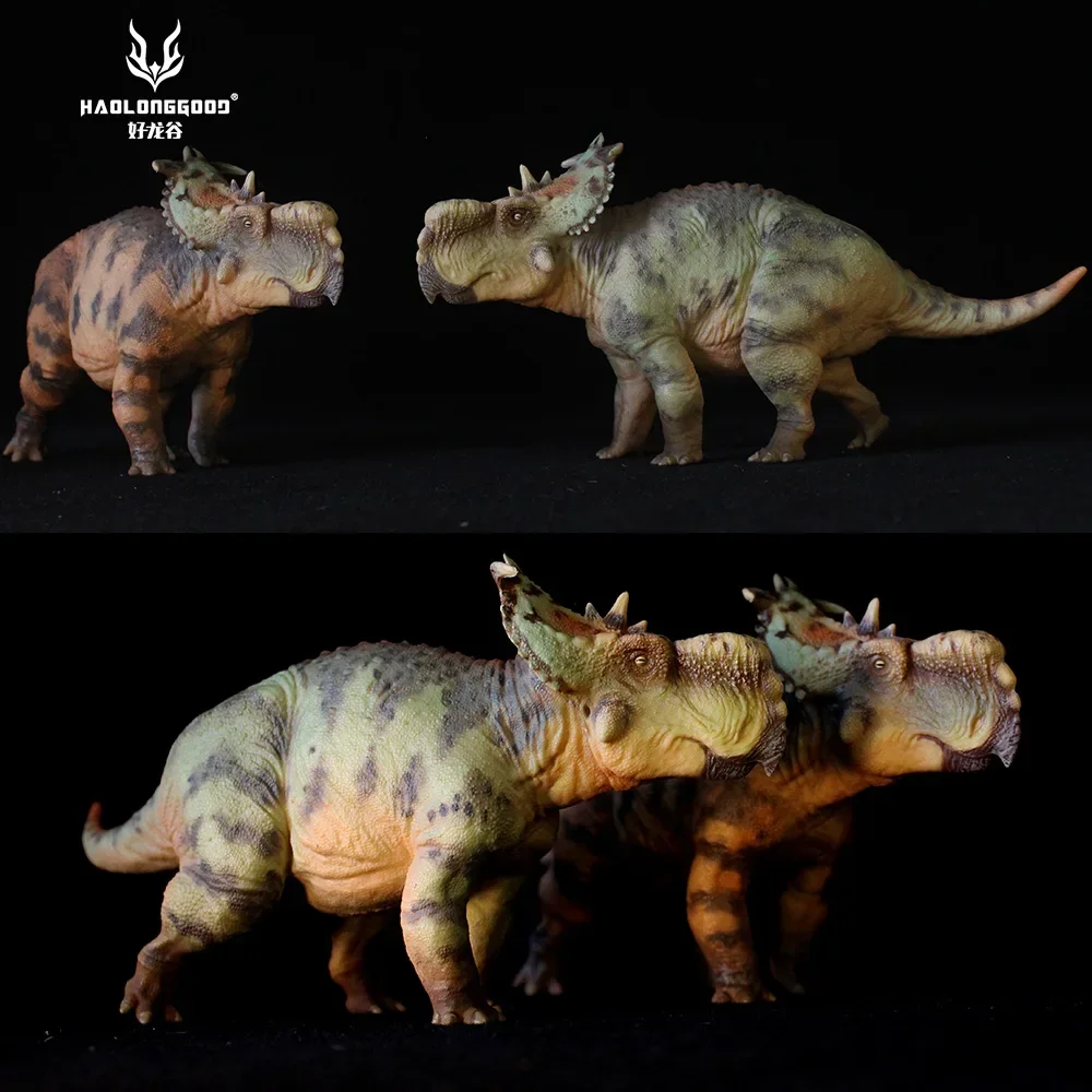 

GRTOYS X HAOLONGGOOD 1/35 Pachyrhinosaurus Model Dinosaur Animal Figure Collector Decoration Scene GK Birthday Gift Toy