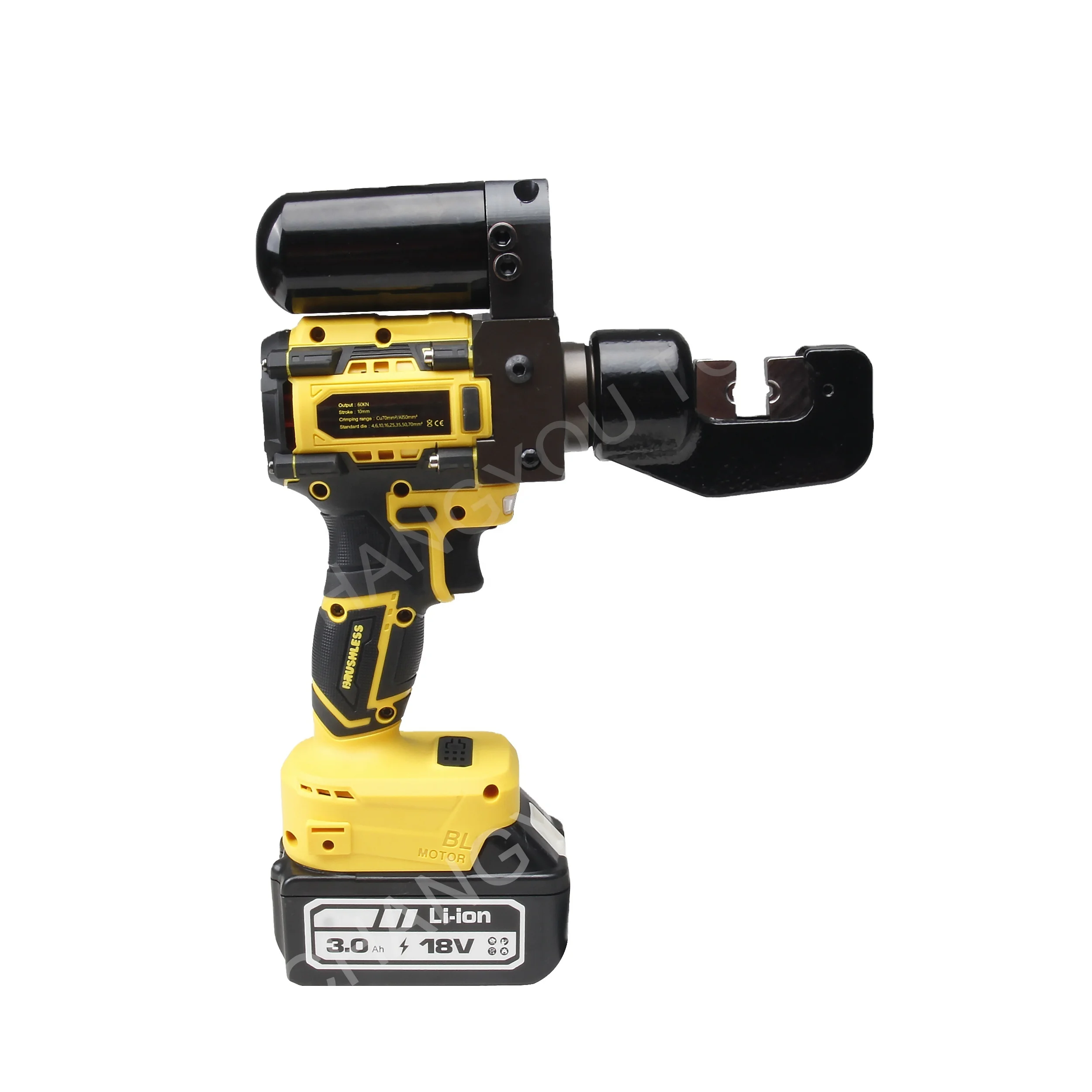 

CM-70 Mini Hydraulic Battery Powered Cable Crimping Tool for 4-70mm Cables