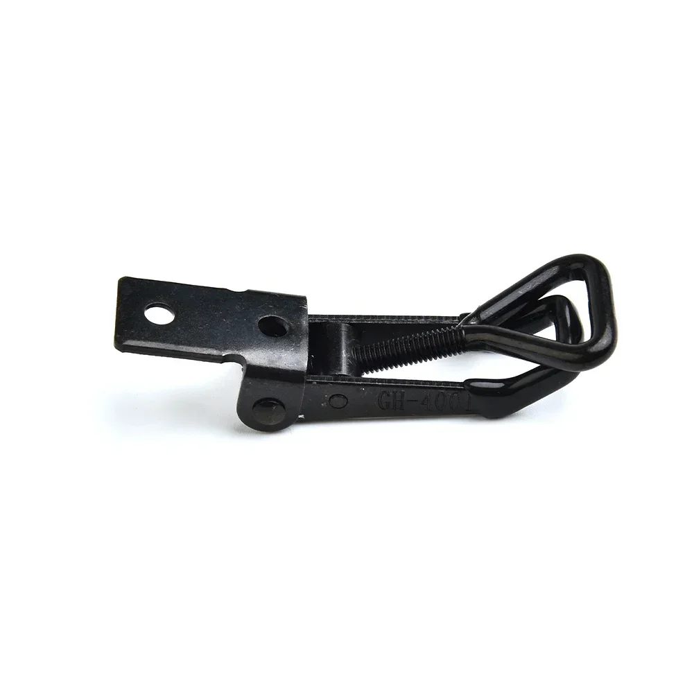 

Clip Toggle Clamp Catch Clamps Components Fixture GH-4001 Hasp High Carbon Steel Home Quick 100KG/220lbs Steel