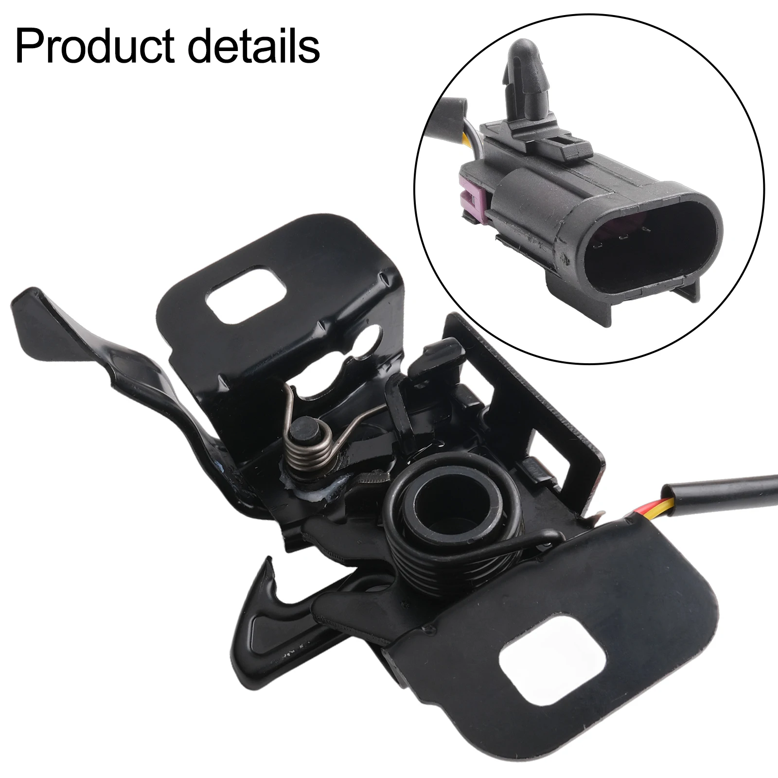 Vehicle Repair Bonnet Release Latch Black Quick Installation Replacement Installation Wear-resistant For Insignia B