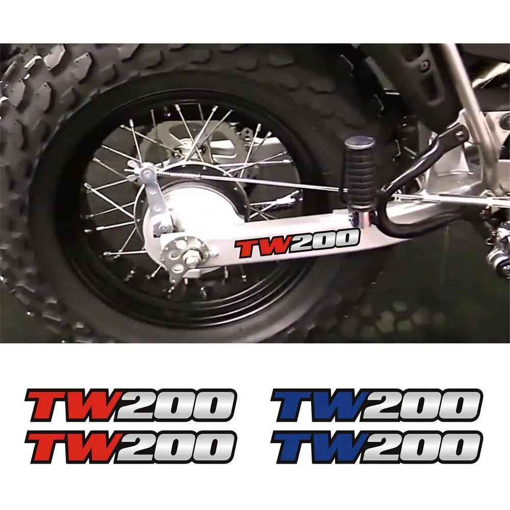 

2x TW200 Swingarm Stickers Decals Stripes For YAMAHA TW 200 1987-2025