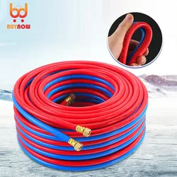 Good quality Oxygen Acetylene Tube Double Color Connection Hose High Pressure Oxygen Gas Tubing Parallel Gas Pipe 8mm 60bar 6mpa