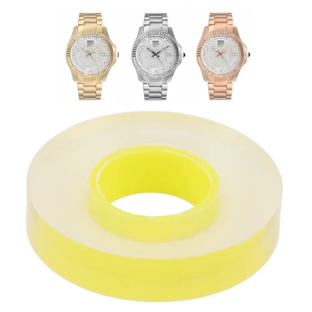 

Защитная пленка из ПВХ для ремешков часов, желтая, малого размера, защитная пленка для ювелирных изделий, для хранения украшений