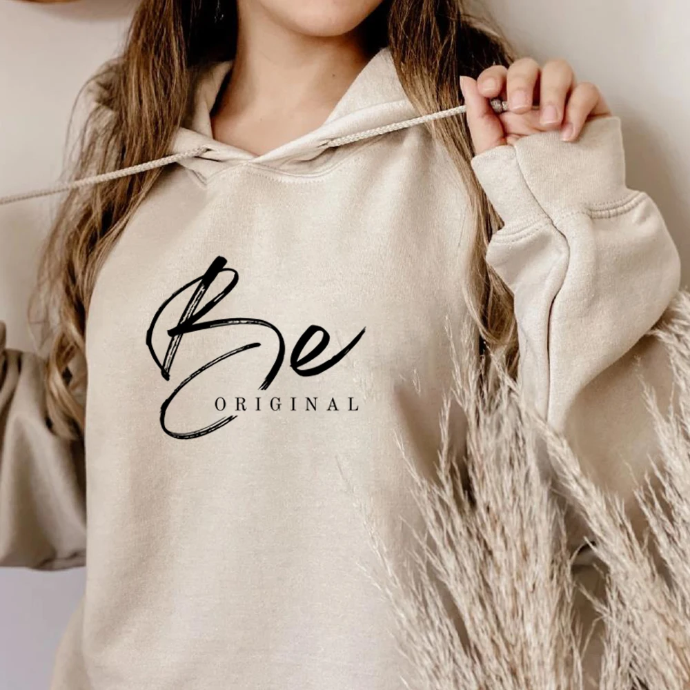 Be Original Hoodie Aesthetic Hoodie Be You Sweatshirt Mental Health  Tee Trendy Hoodie Self Love Hoodie Unisex Aesthetic Tops