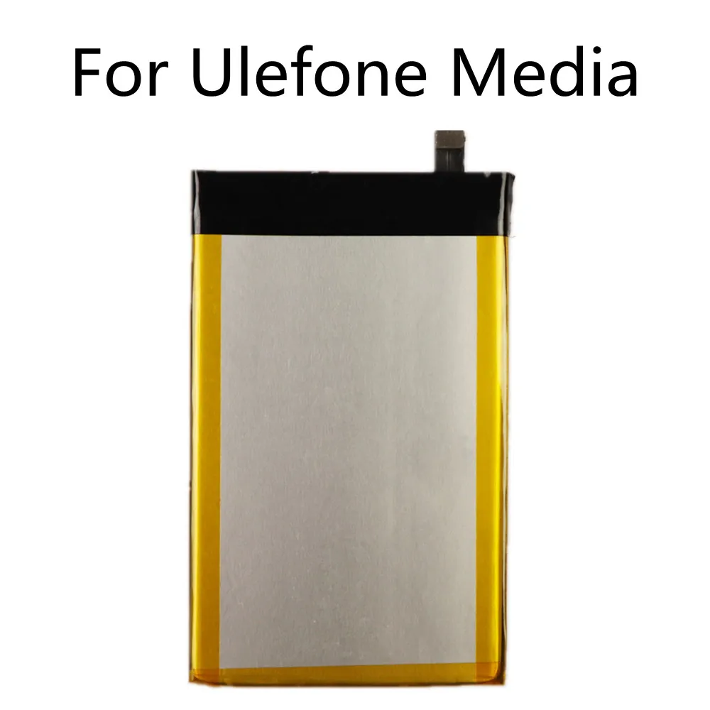 

100% New Original Replacement Battery 3050mAh For Ulefone Media MediaTek MT6753 Smart Phone Bateria Battery Fast Shipping