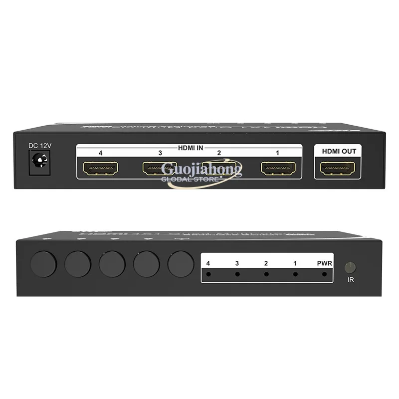 eKL-VS04 screen splitter 4 in 1 out seamless switcher DNF brick moving 4 way splitter hd&mi splitter