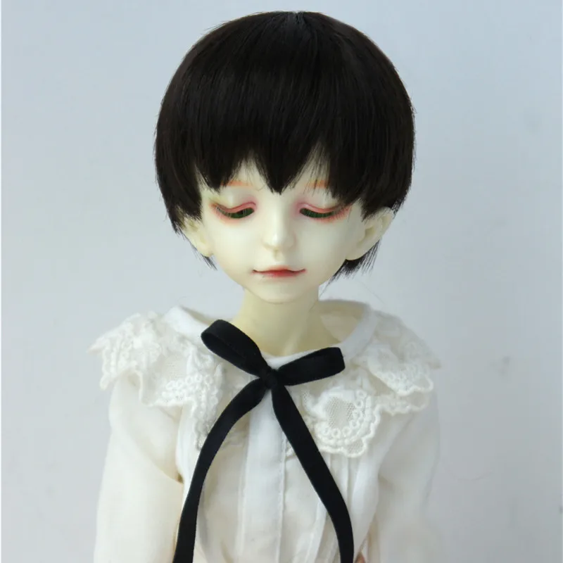 

JD673 7-8inch 18-20CM Short Cut Synthetic Mohair BJD Wigs Charactor Harry Hair Style 1/4 MSD Doll Accessories