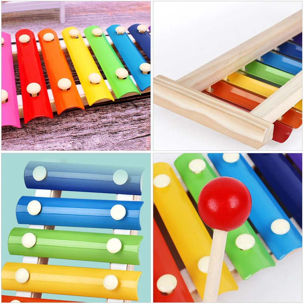 

Engaging 13 Note Wooden Xylophone Musical Toy For Children With Percussion