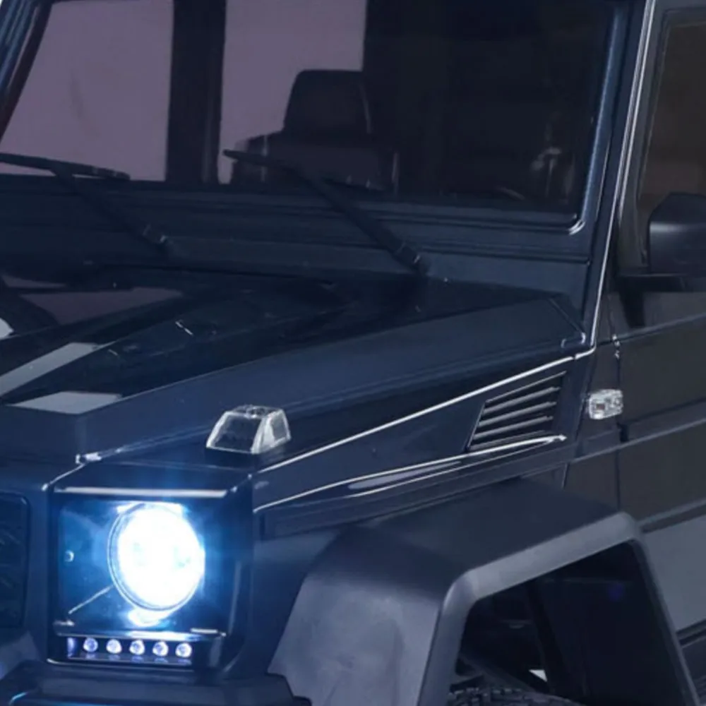 Vendita negli Stati Uniti 1/8 Trazione Hobby Telecomando Off Road Car KM6 6X6 RC Rock Crawler Auto Serrature dell'asse indipendenti Modello di motore spazzolato