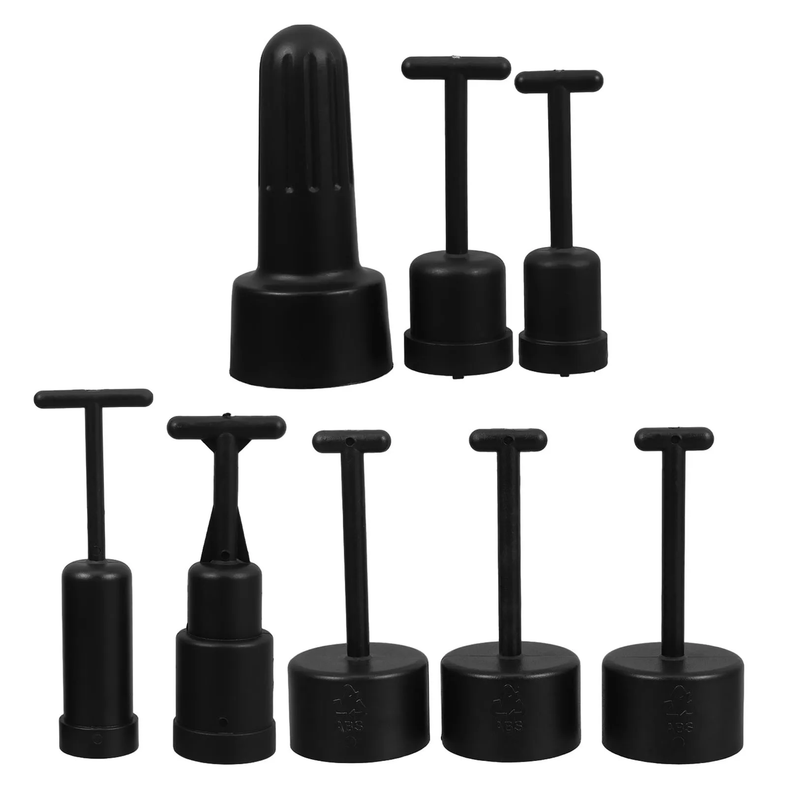 

8Pcs Light Socket Ring Removal Tool Plastic Retaining Ring Remover Repair Tool for E14 E26 E27 G9 Light Fixture Holder
