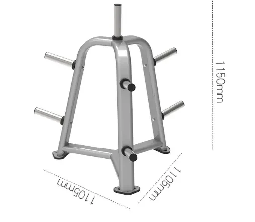 YG FITNESS YG-9031 factory direct sales commercial high quality weight plate tree equipment gym barbell holder