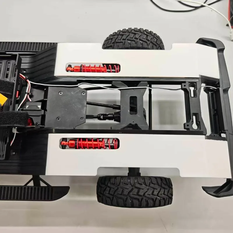 บังโคลนหลังแบบพิมพ์ 3 มิติ สำหรับรถ KM 1/8 Dodge RAM 1500 RC Crawler, อะไหล่แต่งบังโคลนล้อหลัง