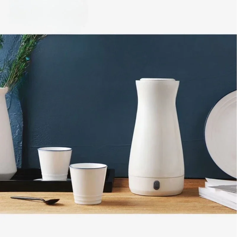 

Portable kettle 316 stainless steel on-the-go coffee brewing tea office health insulation