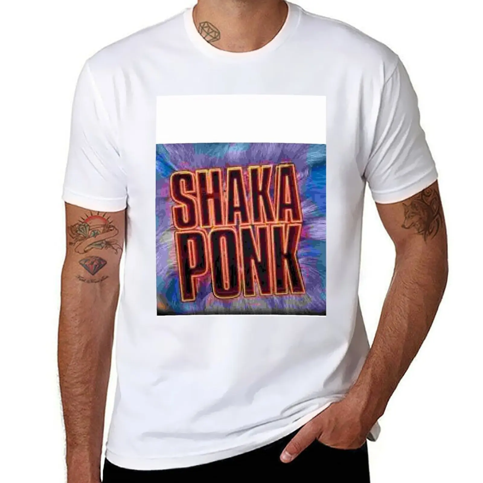 

Shaka ponk T-Shirt man t shirts high quality luxury brand anime t shirts for man T-Shirt