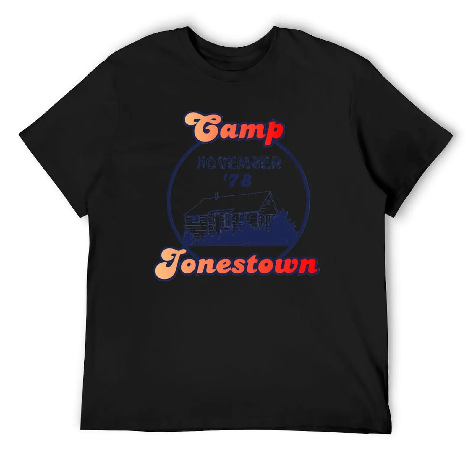 

Jim Jones Camp Jonestown Cabin Classic T-Shirt animal prinfor boys summer top t shirts for men pack