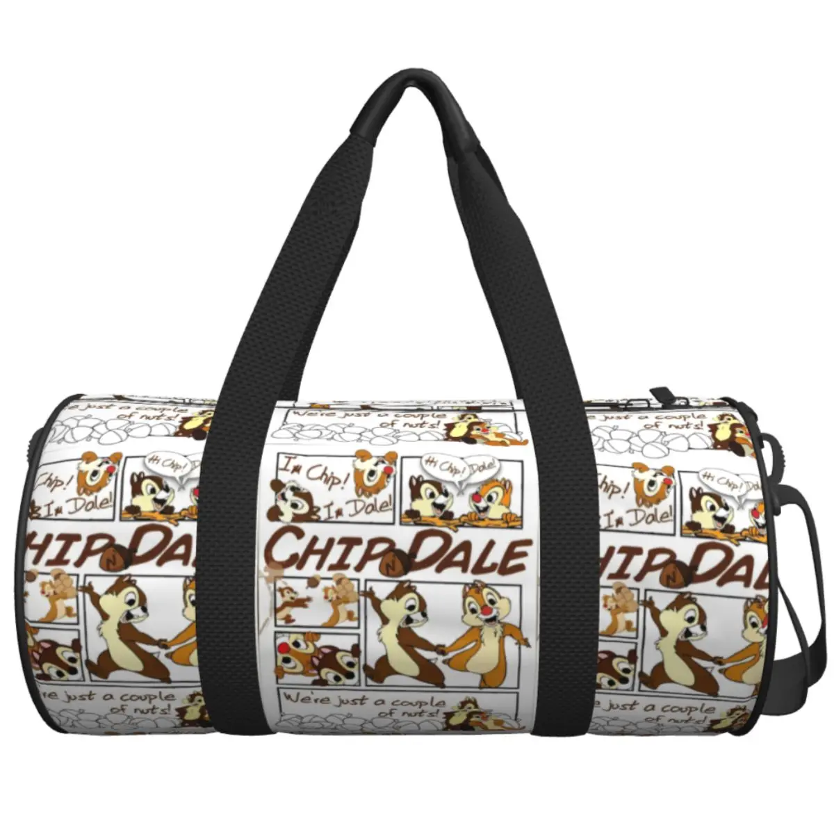 

Chip 'n' Dale Travel Bag Cartoon Anime 3D Print Large Sport Bags Outdoor Men Women Design Gym Bag Training Colorful Fitness Bag