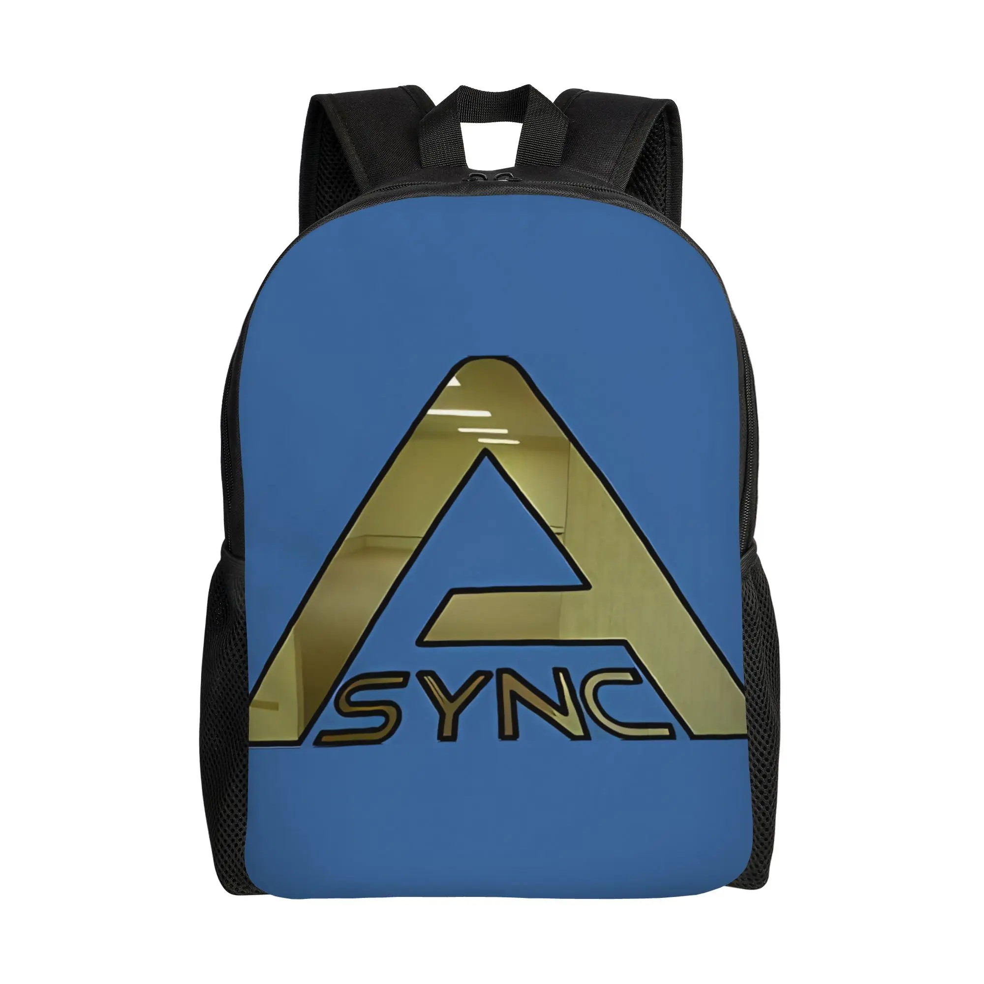A Sync Emblem entity Backrooms Backpack Dark Fantasy Daily mochila Large Capacity Laptop Bag Back To School Season