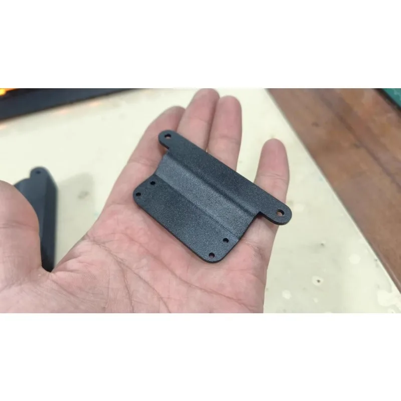 

Металлический кронштейн для усиления переднего бампера для радиоуправляемого краулера 1/7 RLAARLO MK07, аксессуары для модернизации, защита от разрушения и надежная фиксация