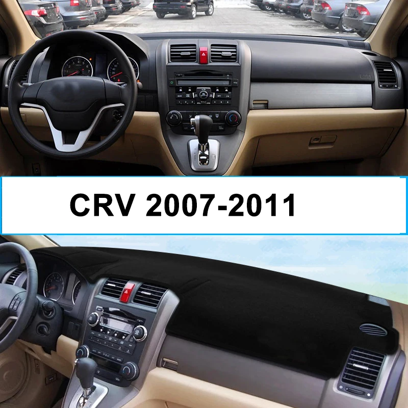 Dla Honda CR-V CRV 3 MK3 2007 2008 2009 2010 2011 pokrywa deski rozdzielczej samochodu mata na deskę rozdzielczą parasol przeciwsłoneczny