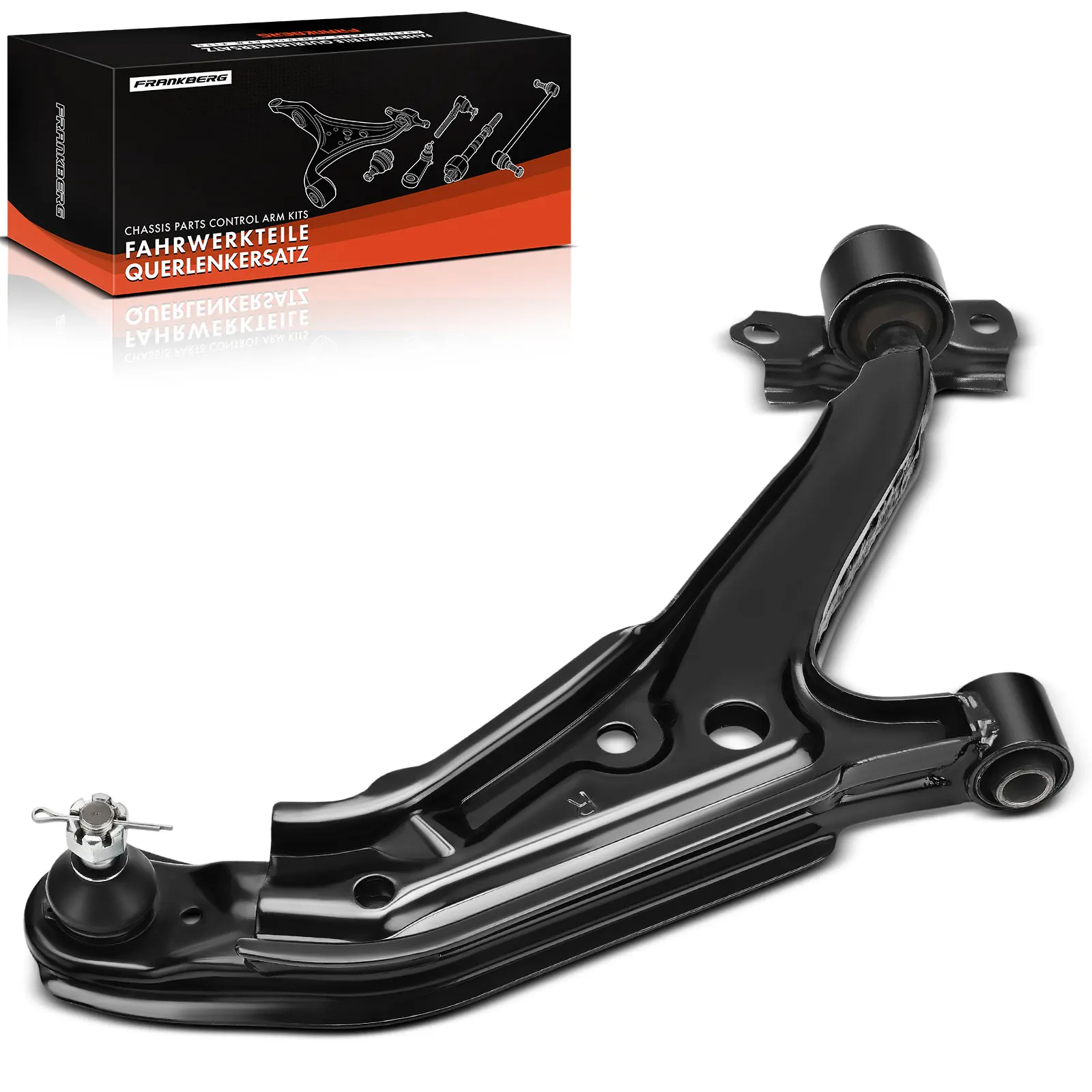 Frankberg 1x onderste draagarm rechtsvoor voor Nissan Primera Hatchback P11 Traveller WP11 2.0 545002J011