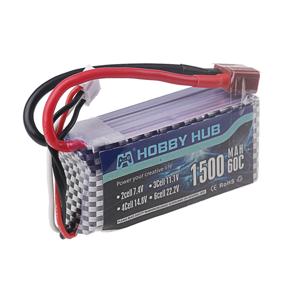 Akumulator Lipo 3s 11.1v 1500mAh 60C do samochodów RC Samolot Quadcopter Części zamienne Akumulator lipo 3s Akumulator 11.1 V do zabawek RC