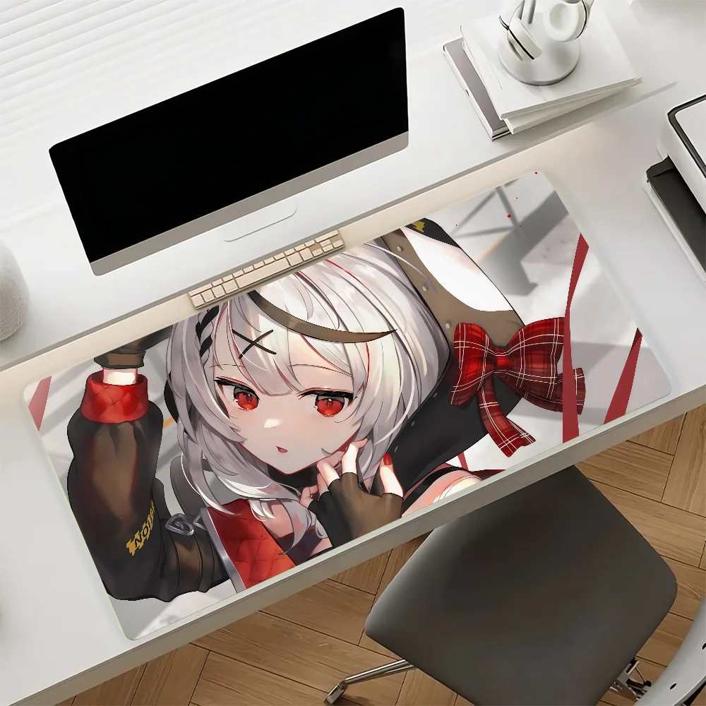 Virtual Idols S-Sakamata C-Chloe Mouse Pad Anti Slip Rubber Edge Locked Thickened Laptop Gaming Desk Mat