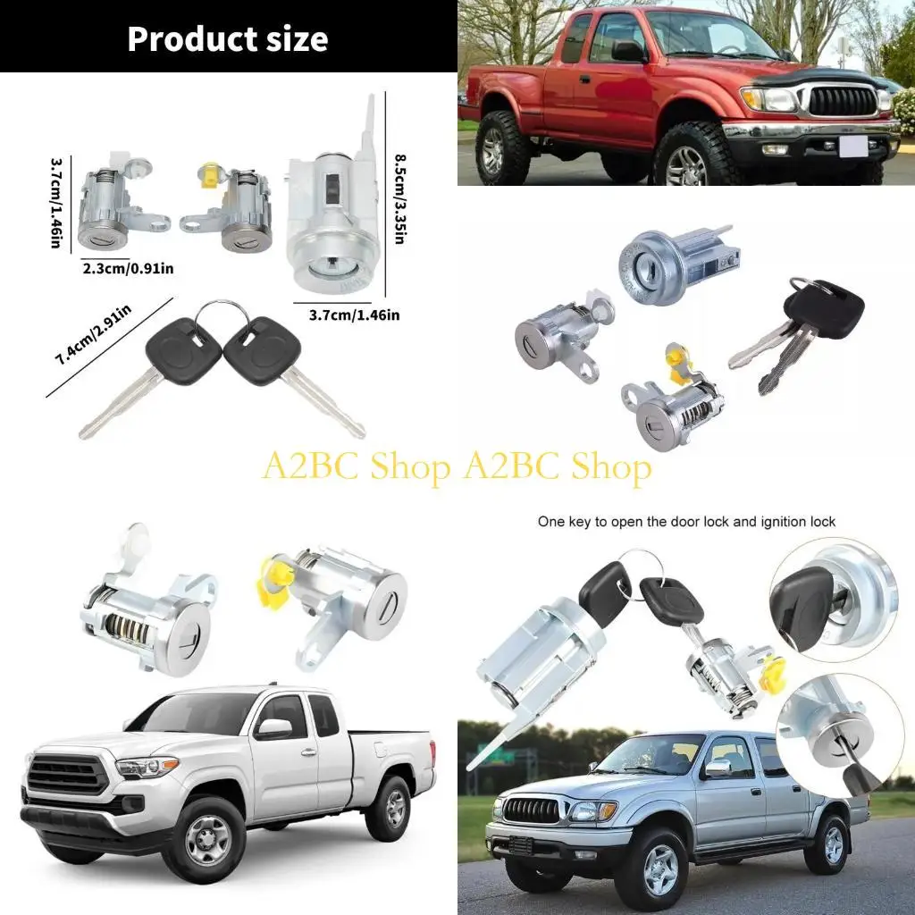 

Комплект цилиндров замка зажигания A2BC на 1995-2004 годы, замена 69051-35070