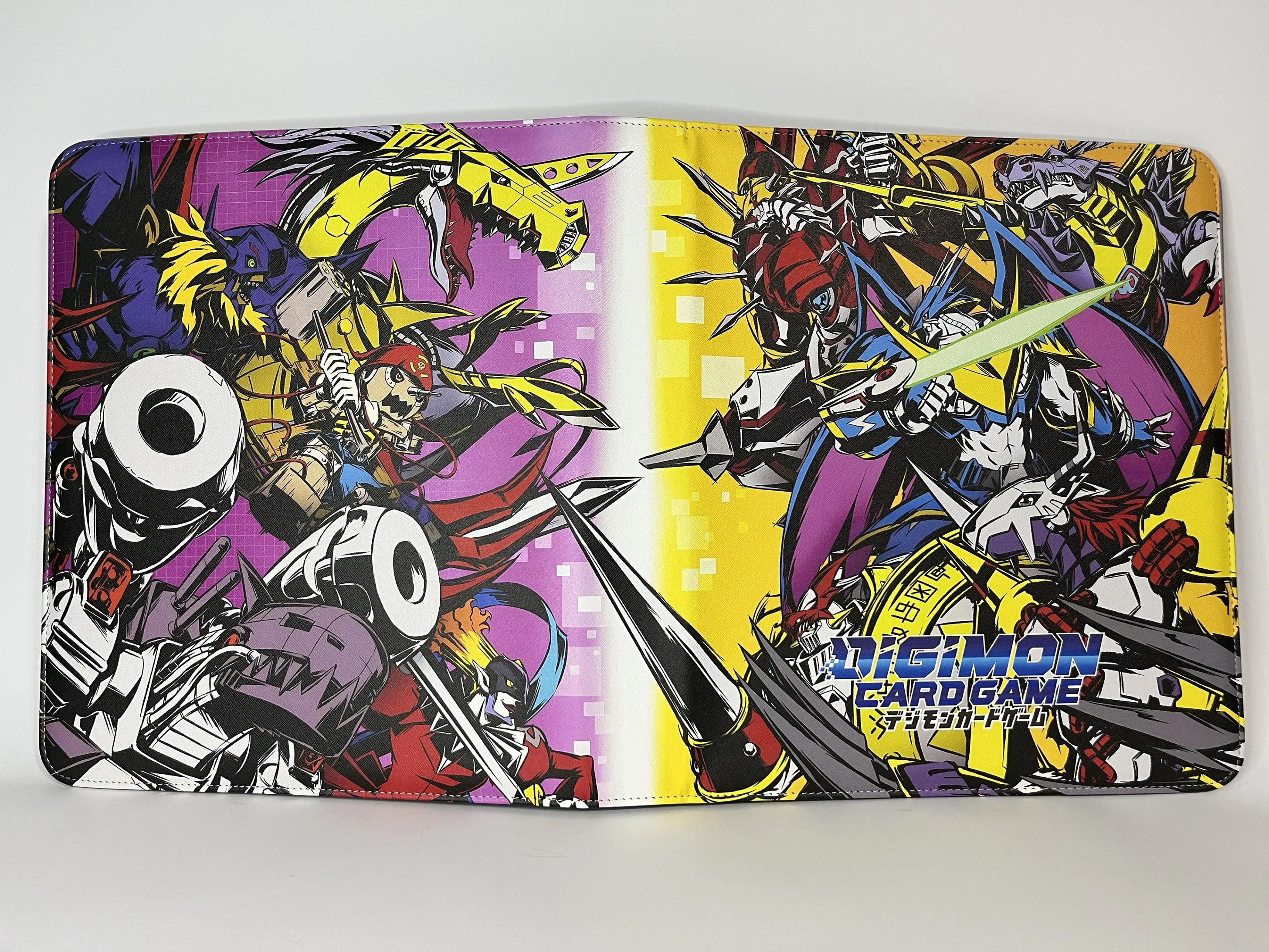 450pcs Digital Monster DTCG Card Album 9Grid30Pages Zipper Cards Binder  Book Folder Digimon Adventure Games Card Collection Book - AliExpress 26