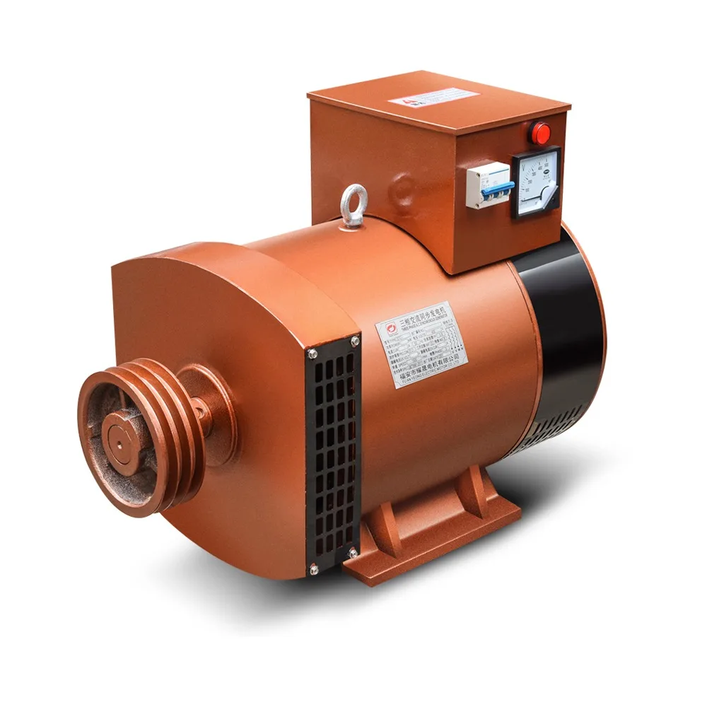 Dieselgeneratorsatz 5/8/12/15 einphasig 220 V 30 kW 40/50 dreiphasig 380 V Vollkupfer